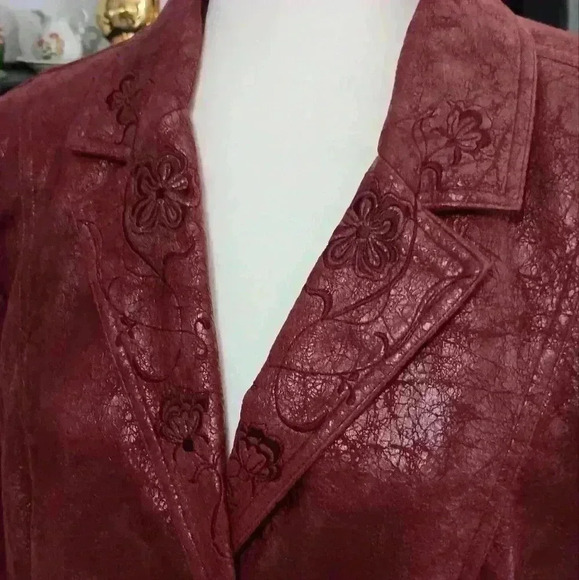 "ERIN LONDON"  Vintage textured Jacket - Picture 2 of 7